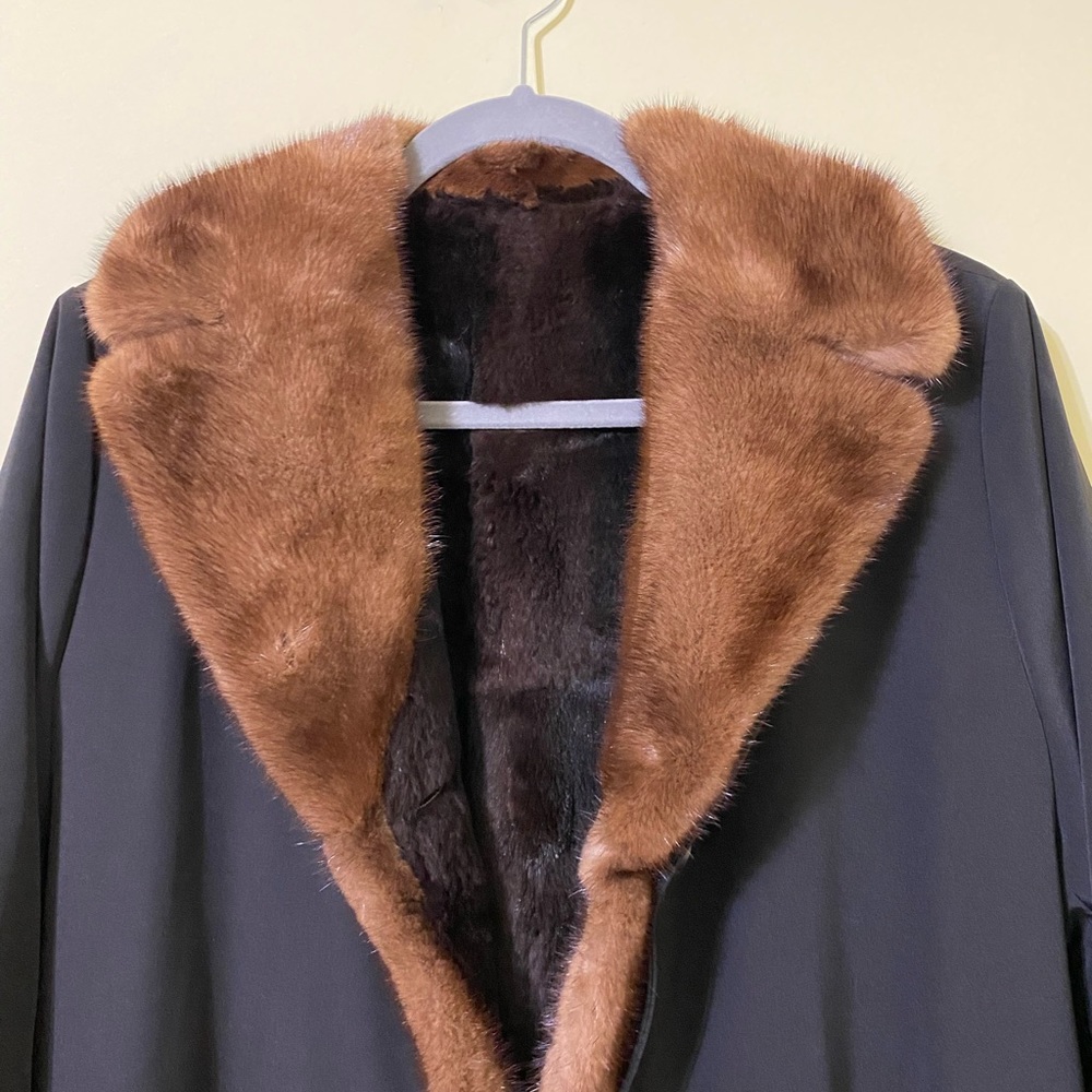 Real mink coat
